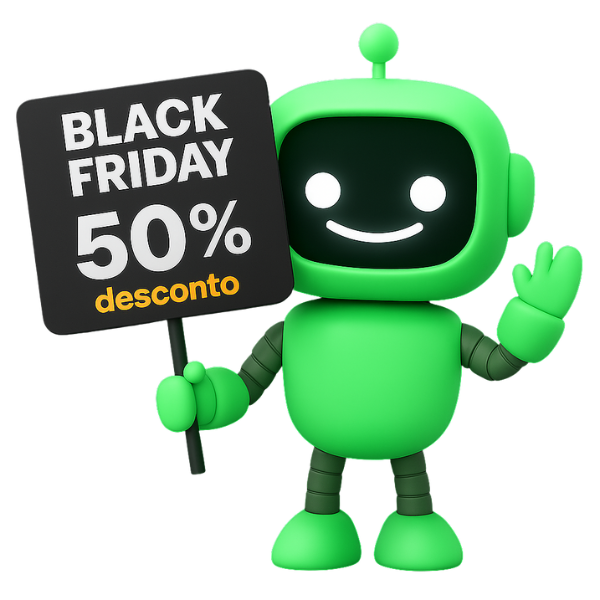 Mascote Jobito Black Friday